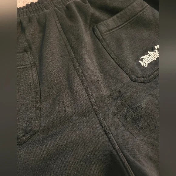 South Pole Vintage Fat Albert Black Jogger Sweatpants